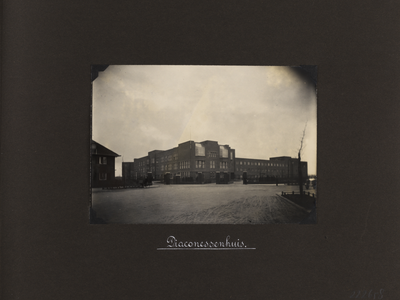 222658 Gezicht op het Diakonessenhuis (Bosboomstraat 1) te Utrecht.